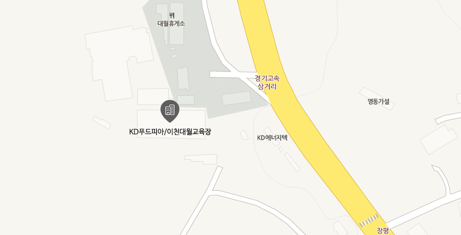 KD푸드피아/이천대월교육장 찾아오시는 길